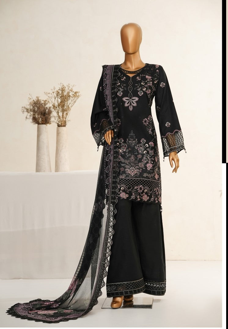 Meher 3pc Stitched Luxury MIDSUMMER By Mariafabrics