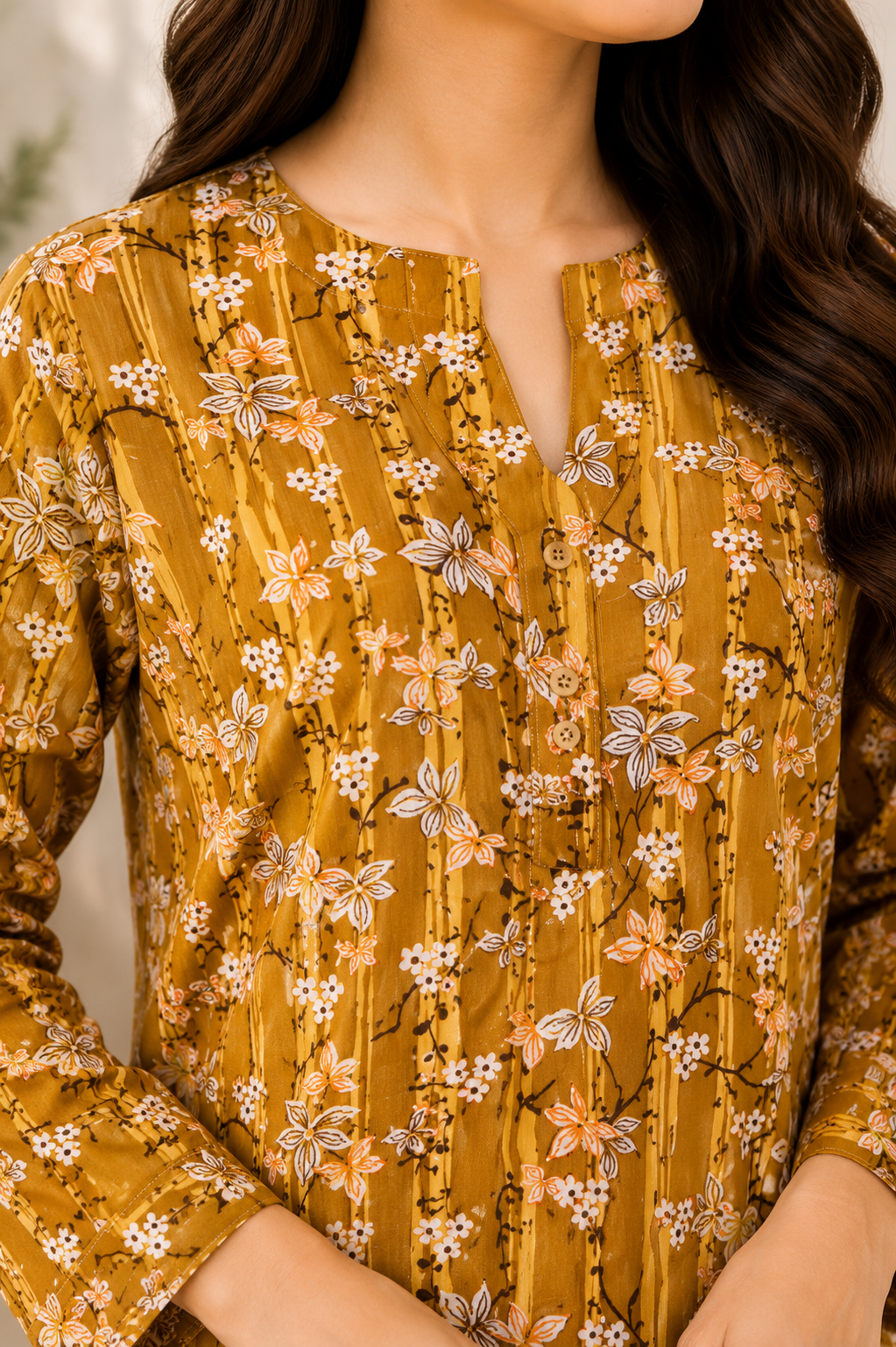 Golden Blossom Co-Ord Set - Image 3