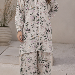 Blossom Whisper Co-Ord Set With Farshi Shalwar