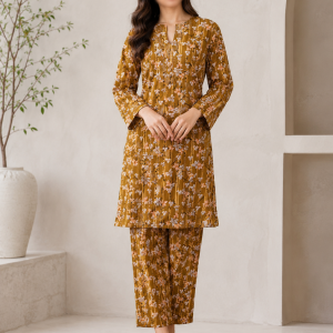 Golden Blossom Co-Ord Set